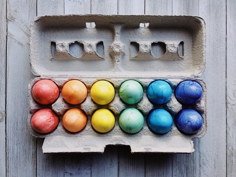 Egg Carton Art